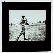 Golfista Harry Vardon Antigo Golf Golfe Vidro Foto Slide de lanterna mágica comprar usado  Enviando para Brazil