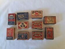 Vintage match boxes for sale  Newfane
