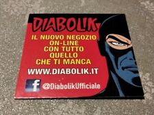 Diabolik cartoncino promo usato  Civitanova Marche