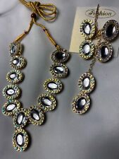 Kundan style necklace for sale  DUDLEY