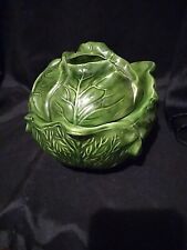 Green cabbage ceramic for sale  Flint