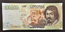 Banconota repubblica 100000 usato  Fermo