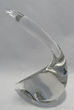 Signed glass swan for sale  Shipping to Ireland