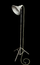 Lámpara de pie trípode telescópica industrial vintage ~ estudio ~ tienda ~ luz de garaje. segunda mano  Embacar hacia Argentina