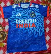 New Team India Jersey T-20 Cricket World Cup 2024 T-Shirt ODI ipl jersey USA for sale  Shipping to South Africa