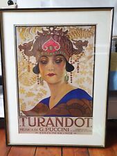 Framed vintage turandot for sale  BERKHAMSTED