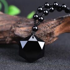 Natural obsidian pendant for sale  Merrifield