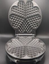 Vitantonio Premier 1600 Five of Hearts Heart Shaped Waffle Pizzelle Maker TESTED for sale  Shipping to South Africa