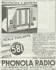 W7025 phonola radio usato  Villafranca Piemonte