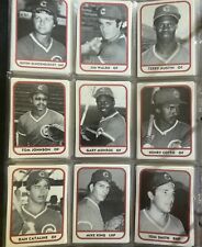 1981 TCMA Minors Quad-City Cubs Team Set Singles *You Pick Complete Your Set for sale  Shipping to South Africa