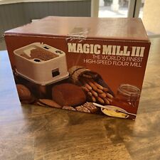 Magic Mill III Electric High Speed Flour Mill Model - RARE / NEW / SEALED IN BOX for sale  Westlake Village