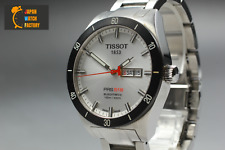 Usado, [Quase em perfeito estado] Relógio automático masculino TISSOT PRS 516 T044430A mostrador prata 10 BAR comprar usado  Enviando para Brazil