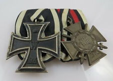2er Ordenspange Eisernes Kreuz und Frontkämpfer, 1. Weltkrieg, Original (E3710), gebraucht gebraucht kaufen  Bremen