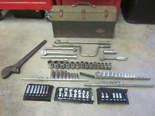 Vtg SK Tool Swivel Socket Ratchet Adjustable Wrench Tool Set Box Lot SOME NOS segunda mano  Embacar hacia Argentina