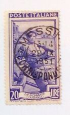 1950 francobollo viaggiato usato  Civitavecchia
