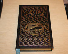 Moby Dick By Melville Easton Press couro encadernado dourado em relevo edição de colecionador, usado comprar usado  Enviando para Brazil