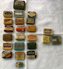 vintage medicine tins for sale  Chesterfield