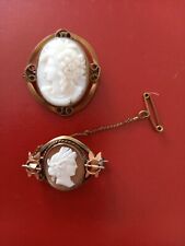 Two vintage cameo for sale  OLDBURY