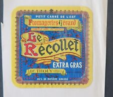 Etiquette fromage recollet d'occasion  Nantes-