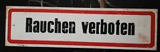 Schild rauchen verboten gebraucht kaufen  Gehlsbach