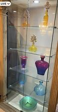 Glass colorful vases for sale  Disputanta