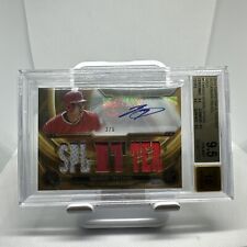 ┥2019 Topps Triple Threads Shohei Ohtani Gold divisor automático #d 2/9 BGS 9,5/10 segunda mano  Embacar hacia Argentina