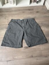 Shorts masculino 40 Carhartt cinza fadiga bolsos carpinteiro ajuste original B147FAT cinza comprar usado  Enviando para Brazil