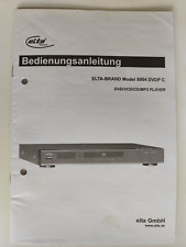 Bedienungsanleitung elta dvd gebraucht kaufen  Borsdorf