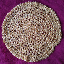 Vintage crocheted mat for sale  NEWCASTLE