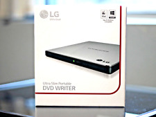 Usado, LG Ultra Slim Unidade Externa Portátil 8X DVD+/-RW Gravador GP65NS60 NOVA Caixa Aberta comprar usado  Enviando para Brazil