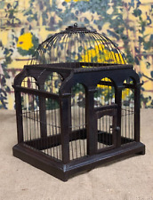 Jaula colgante decorativa vintage Shabby Chic jaula para pájaros, jaula de madera para pájaros, cabaña segunda mano  Embacar hacia Argentina