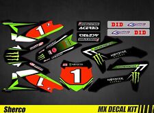 Kit Déco Moto pour / Mx Decal Kit for Sherco 50 - Monster 2 comprar usado  Enviando para Brazil