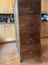 wooden filing cabinet for sale  LONDON