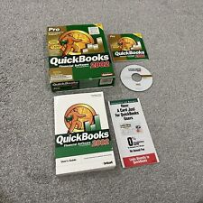 Software financiero QuickBooks Pro 2002 para pequeñas empresas con llave segunda mano  Embacar hacia Mexico