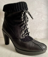 Bottines cuir lacets d'occasion  Sanary-sur-Mer