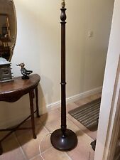 wooden standard lamp for sale  CARNFORTH
