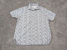 Camisa masculina American Heritage Dawson & Brooks botão XL floral por dentro para fora comprar usado  Enviando para Brazil