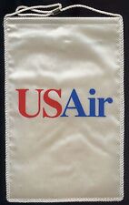Usado, US Air USAir airlines desk flag (pennant) mint condition (no stand) box001 segunda mano  Embacar hacia Argentina