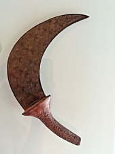 Decorated bronze crescent for sale  Palm Desert