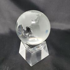 Crystal columbus globe for sale  Valley