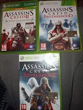 Trilogia assassin creed usato  Valmacca