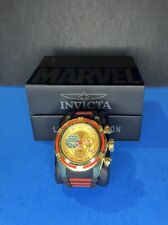 Invicta Marvel Tony Stark relógio de quartzo masculino 27785 #0084/3000 Iron Man Bolt Zeus, usado comprar usado  Enviando para Brazil