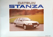 Datsun stanza brochure for sale  BIGGLESWADE