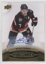 2015-16 Upper Deck GTS Horas Extras Folha de Ouro Auto Kyle Turris #150 Auto, usado comprar usado  Enviando para Brazil