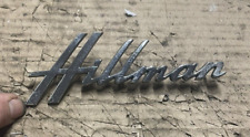Original hillman script for sale  WHITEHAVEN
