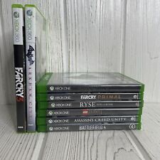 6 Xbox One Video Games 2 Xbox 360 Batman Farcry Assassins Creed Hobbit Ryse Lot for sale  Shipping to South Africa