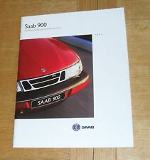 Saab 900 brochure for sale  FAREHAM