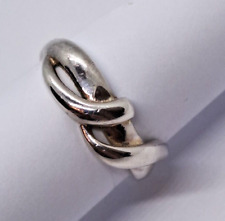 Silver knot ring for sale  DARTFORD