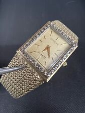 Relógio de quartzo Geneve com base traseira de aço inoxidável moldura de metal comprar usado  Enviando para Brazil