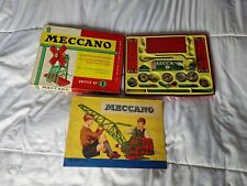 Vintage meccano outfit for sale  LEICESTER